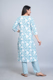 Serene Light Blue Kurti