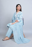 Serene Light Blue Kurti